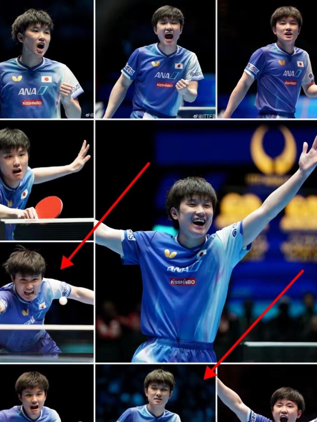 日本乒乓球队爆冷波兰乒乓球队，张本智和统治全场